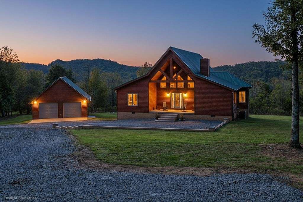 56.2 Acres of Recreational Land with Home for Sale in Granville, Tennessee