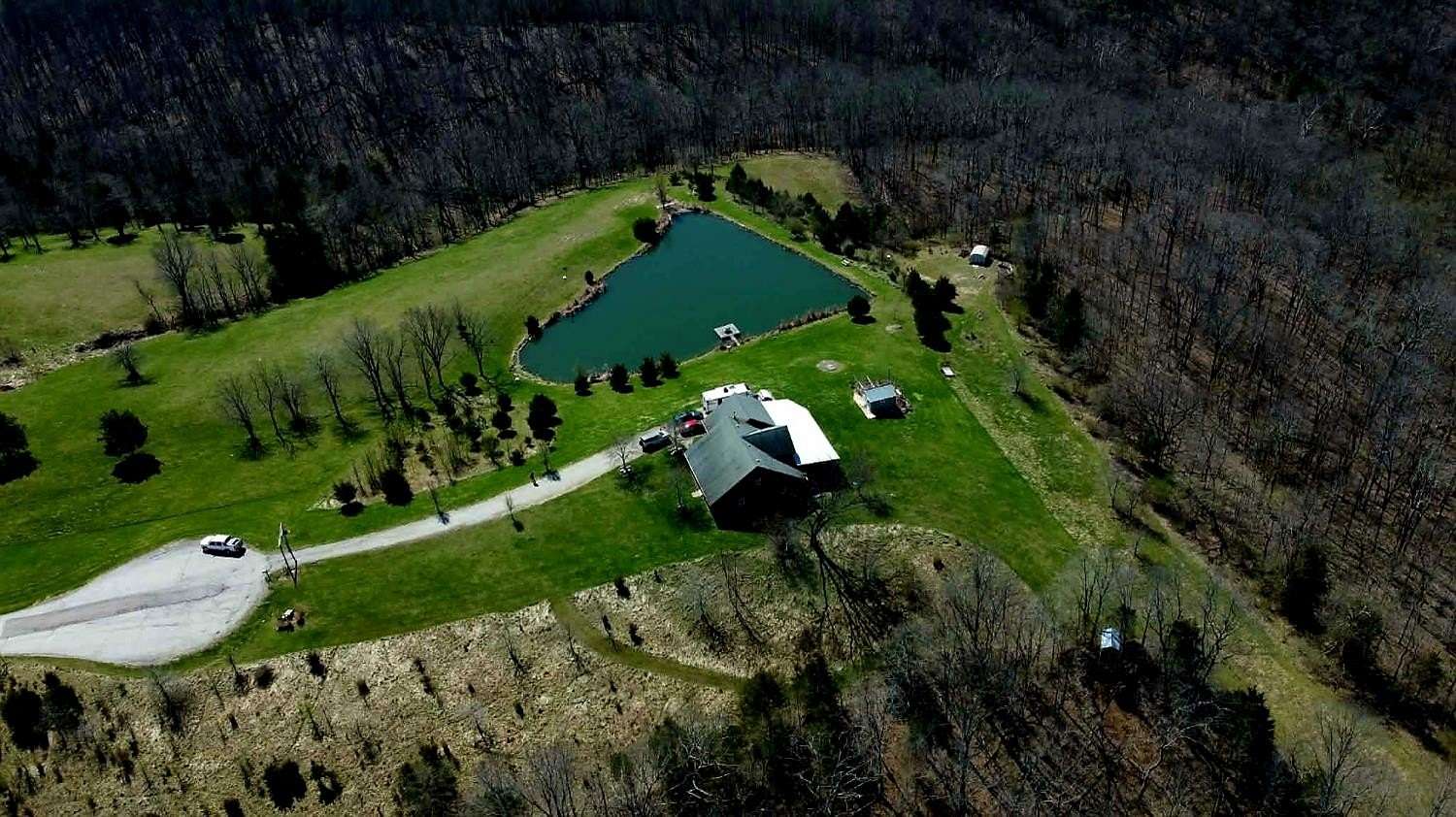 10.1 Acres of Land with Home for Sale in Guilford, Indiana