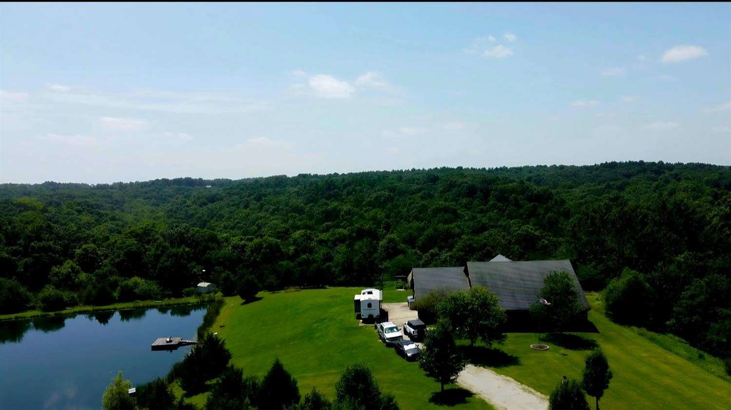 10.1 Acres of Land with Home for Sale in Guilford, Indiana
