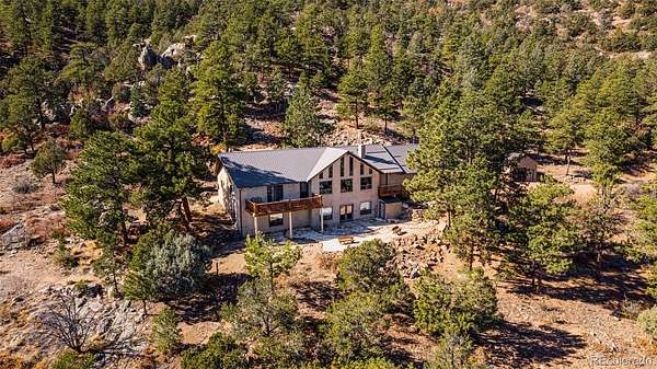 35.5 Acres of Recreational Land with Home for Sale in Westcliffe, Colorado