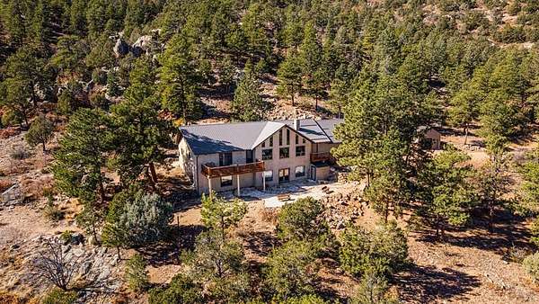 35.5 Acres of Land with Home for Sale in Westcliffe, Colorado