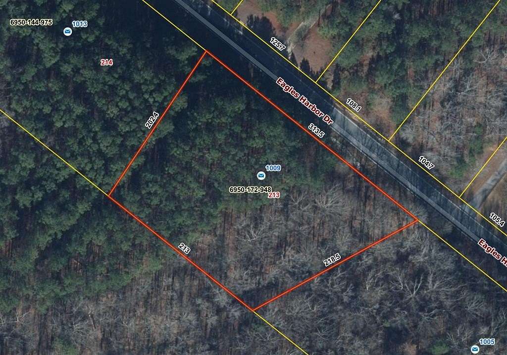 1.29 Acres of Residential Land for Sale in Hodges, South Carolina