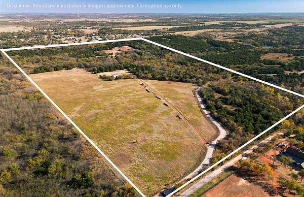 90 Acres of Recreational Land & Farm for Sale in Piedmont, Oklahoma