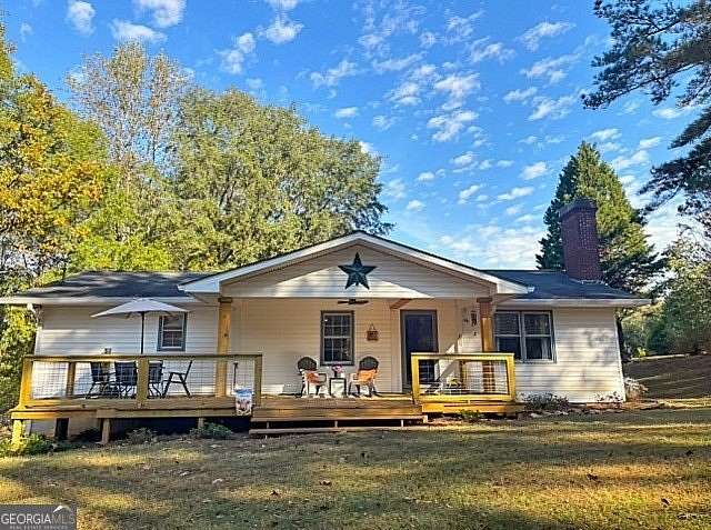 21.8 Acres of Land with Home for Sale in West Point, Georgia