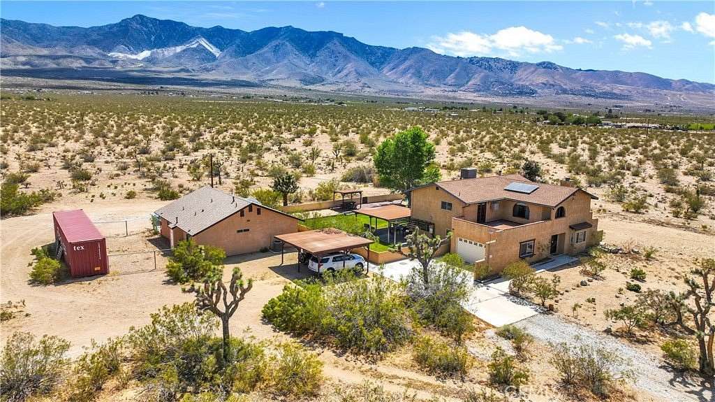 18.2 Acres of Land with Home for Sale in Lucerne Valley, California