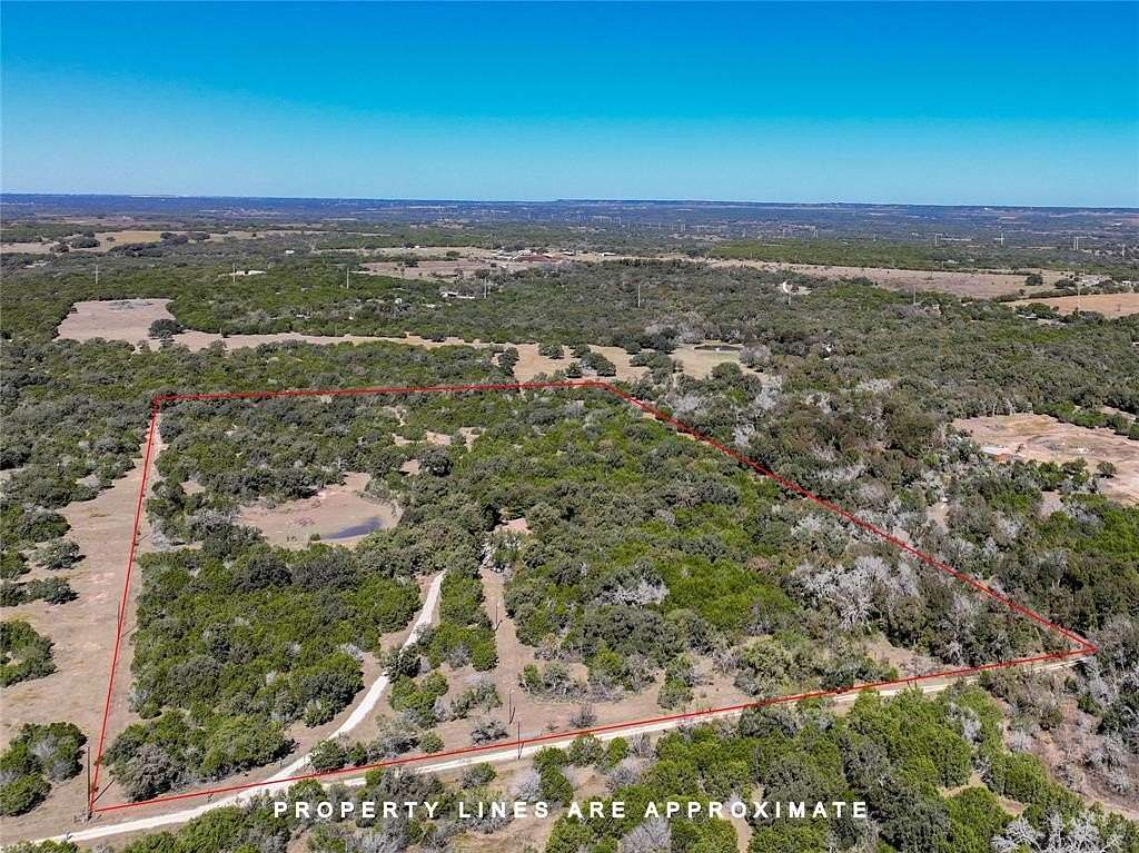 24.6 Acres of Land with Home for Sale in Hico, Texas