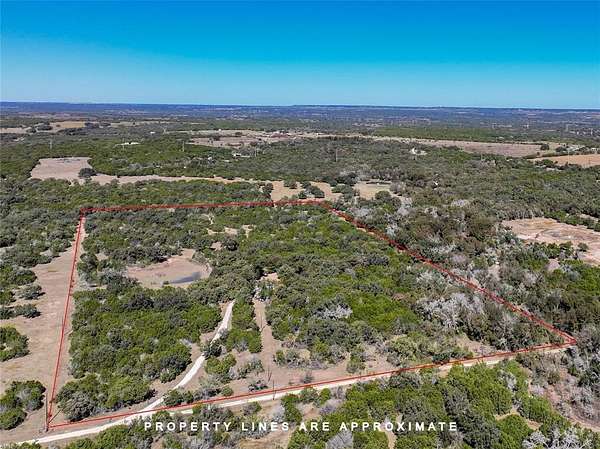 24.6 Acres of Land with Home for Sale in Hico, Texas
