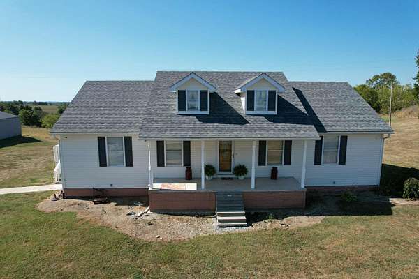 27 Acres of Recreational Land with Home for Sale in Ewing, Kentucky