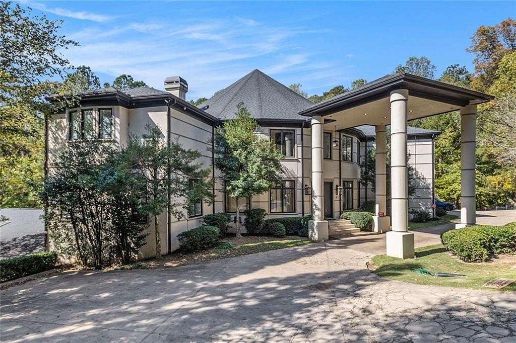 6.43 Acres of Land with Home for Sale in Johns Creek, Georgia