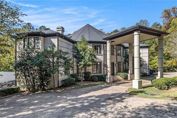 6.43 Acres of Land with Home for Sale in Johns Creek, Georgia