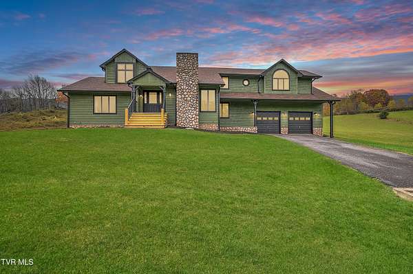 7.9 Acres of Land with Home for Sale in Cedar Bluff, Virginia