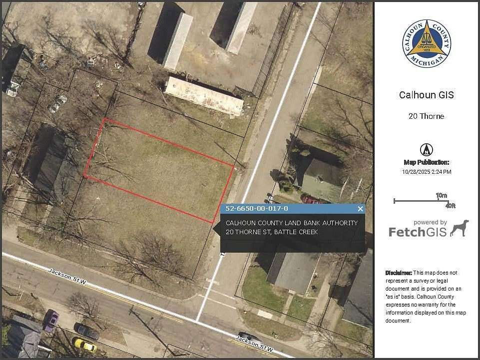 0.1 Acres of Land for Sale in Battle Creek, Michigan