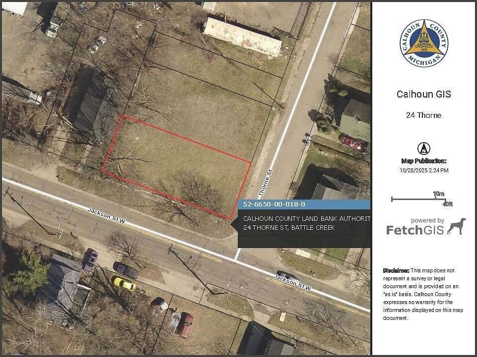 0.1 Acres of Land for Sale in Battle Creek, Michigan