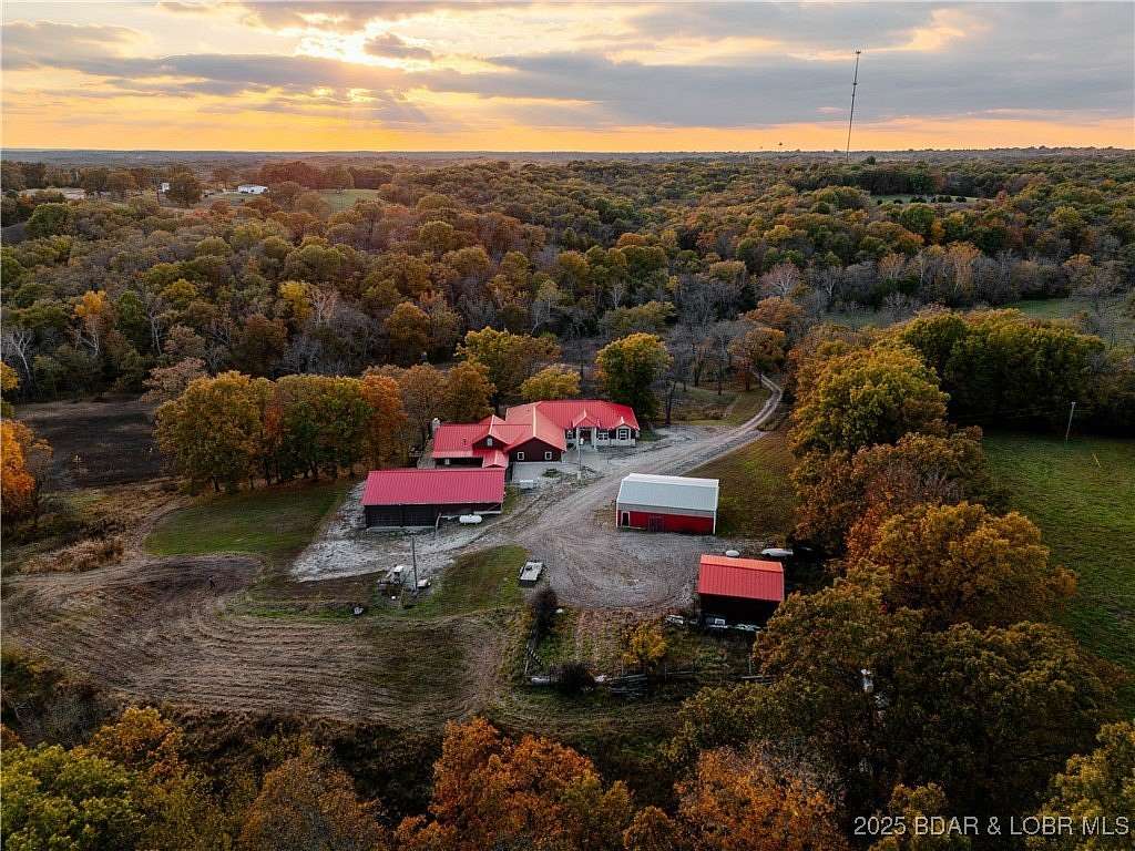 39.1 Acres of Land with Home for Sale in Versailles, Missouri