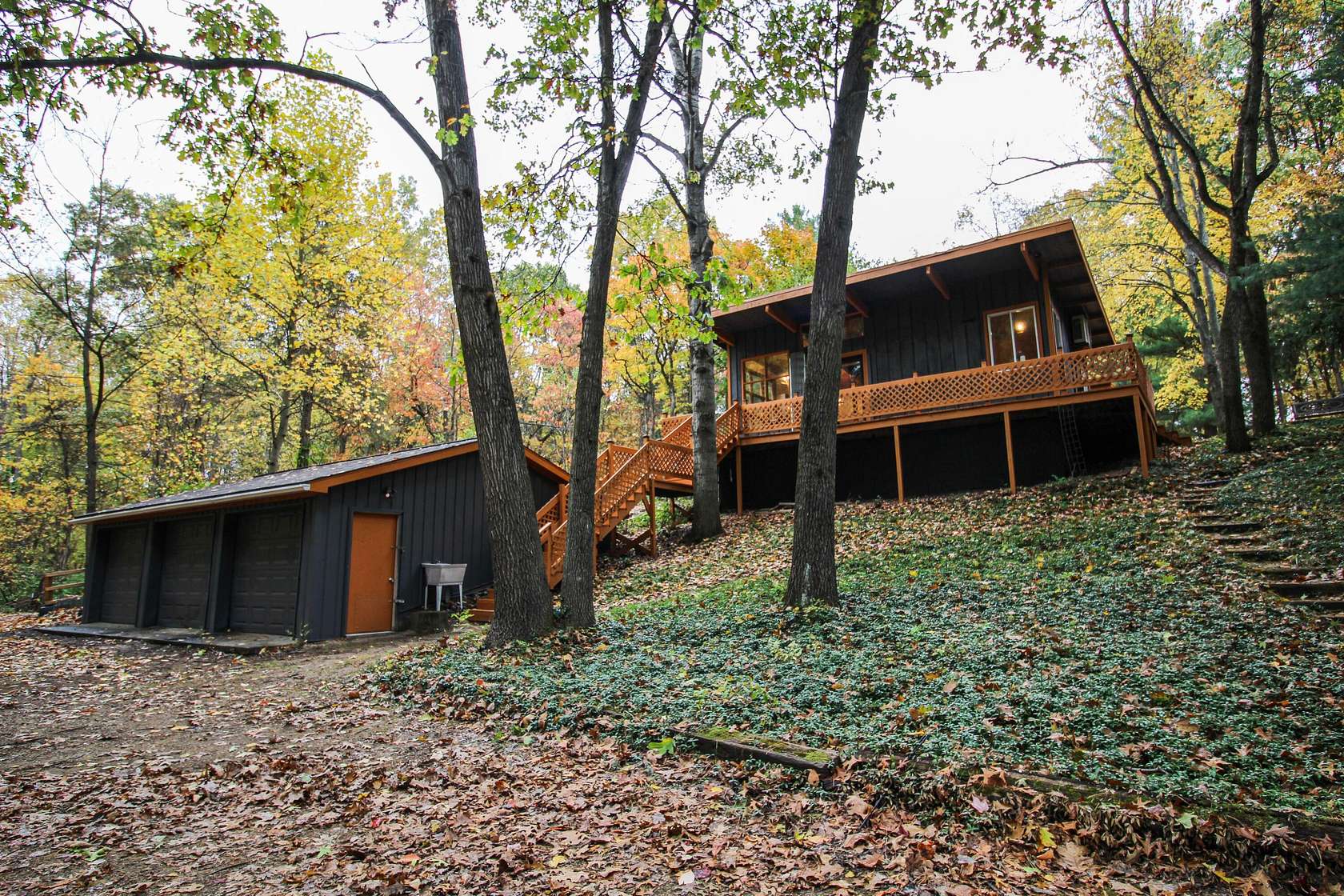 4.14 Acres of Residential Land with Home for Sale in Three Rivers, Michigan