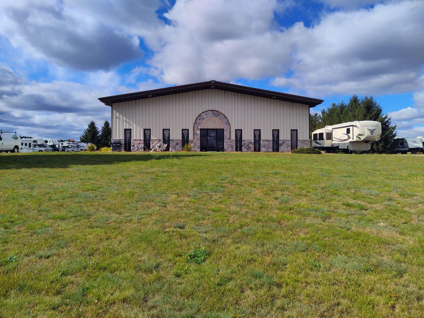 3.45 Acres of Improved Commercial Land for Sale in Mecosta, Michigan