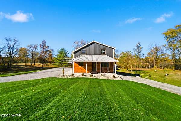 7.56 Acres of Residential Land with Home for Lease in Lima, Ohio