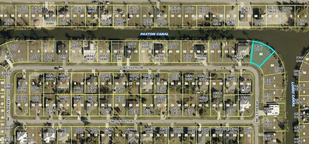 0.28 Acres of Land for Sale in Cape Coral, Florida