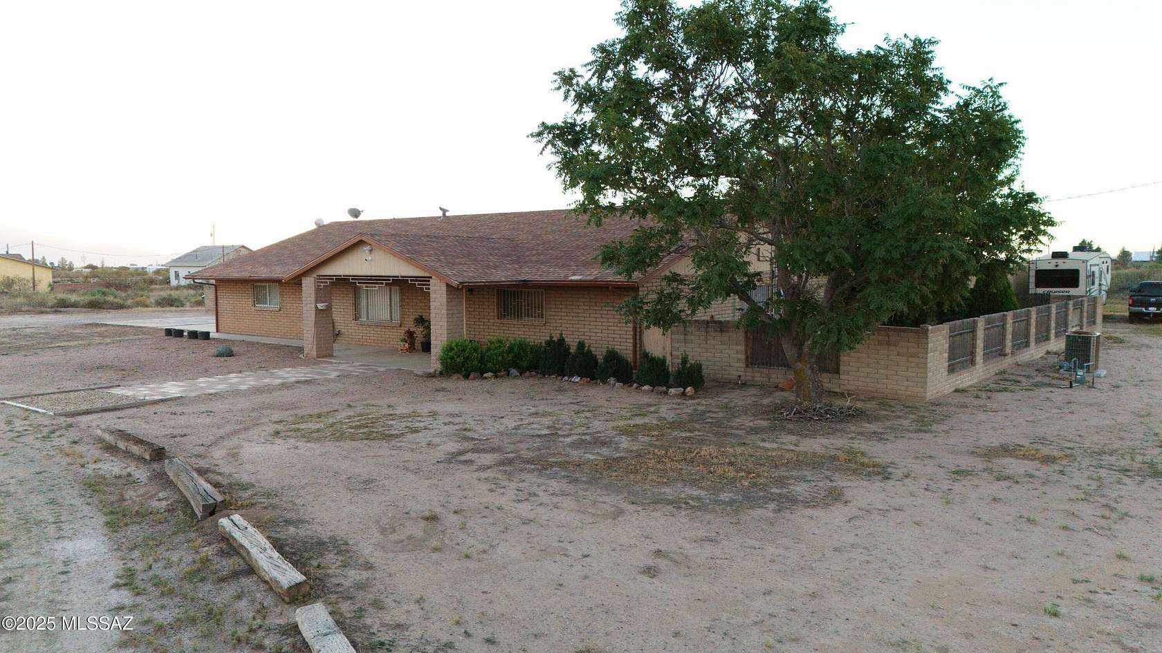 2 Acres of Residential Land with Home for Sale in Willcox, Arizona
