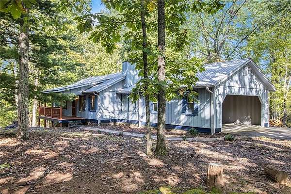 3.6 Acres of Residential Land with Home for Sale in Dawsonville, Georgia