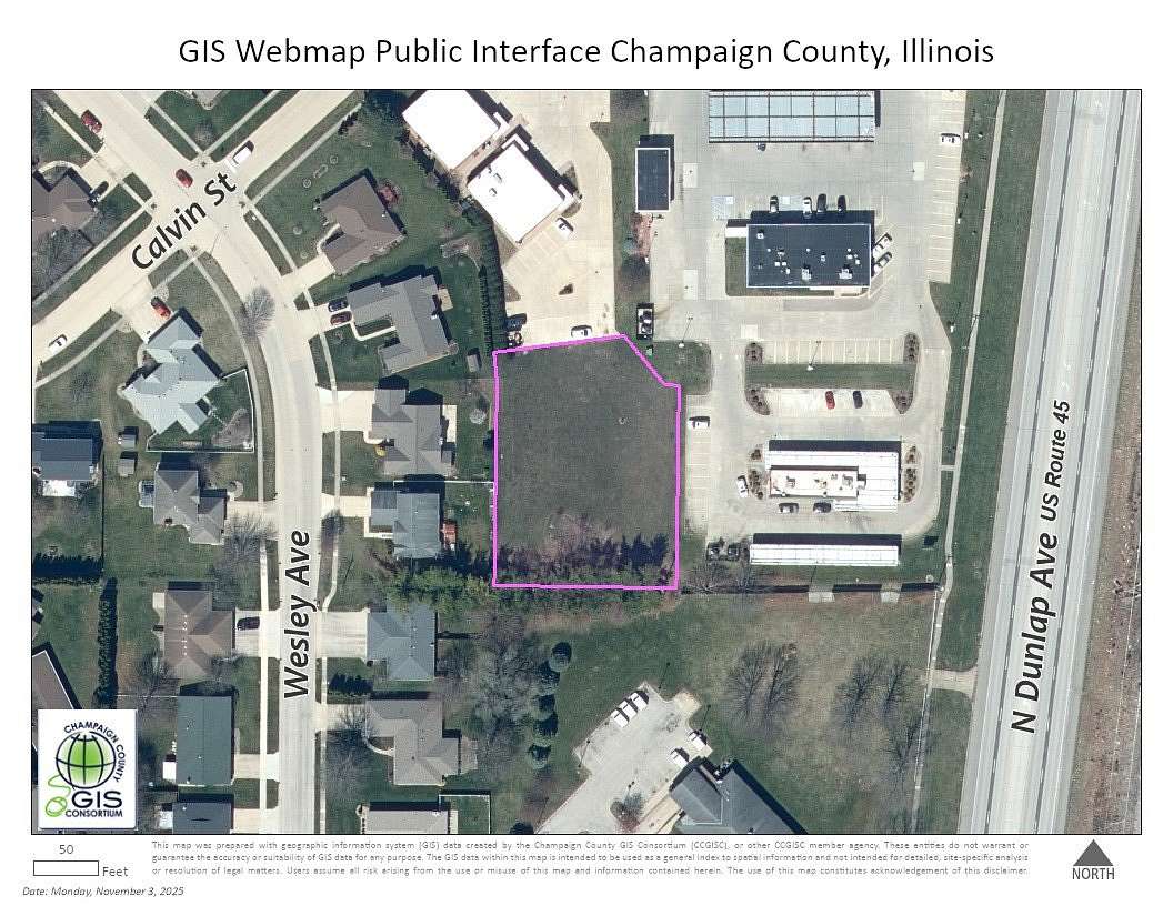 0.3 Acres of Commercial Land for Sale in Savoy, Illinois
