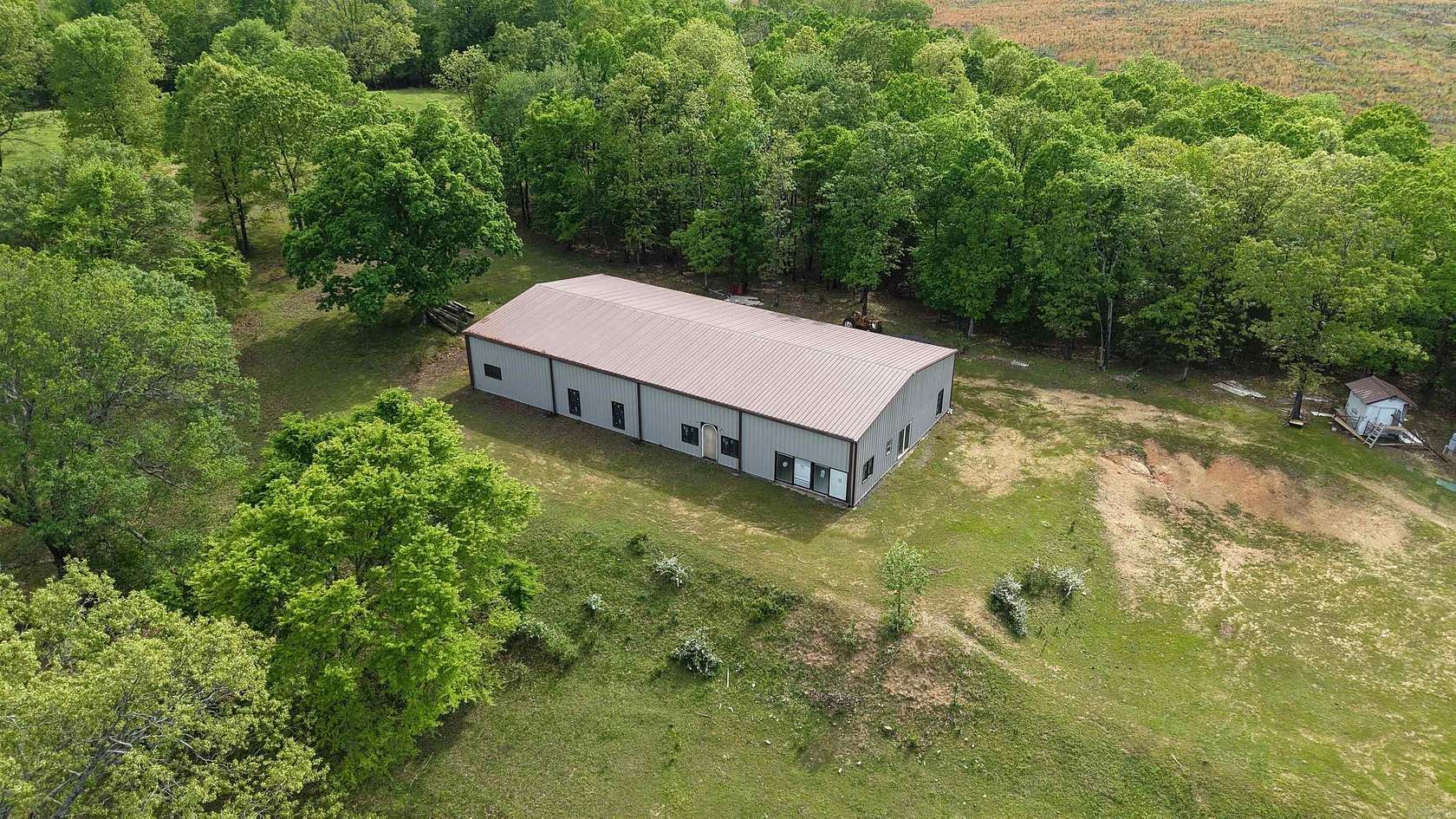 15.7 Acres of Land with Home for Sale in Hatfield, Arkansas