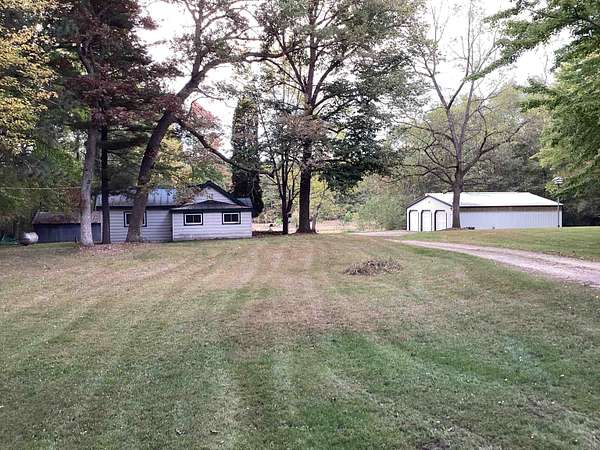 9 Acres of Residential Land with Home for Sale in Pine River, Wisconsin