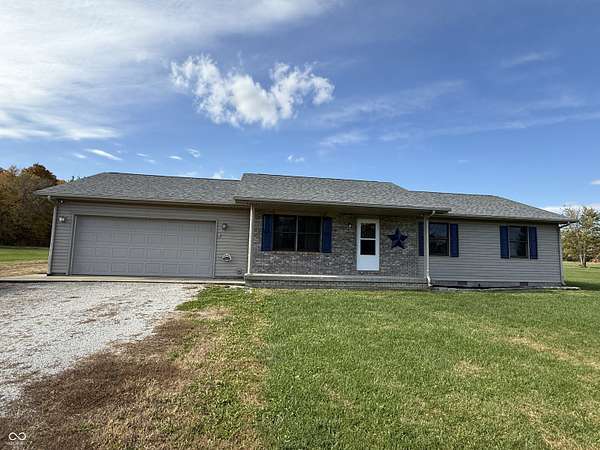 3 Acres of Residential Land with Home for Sale in North Vernon, Indiana