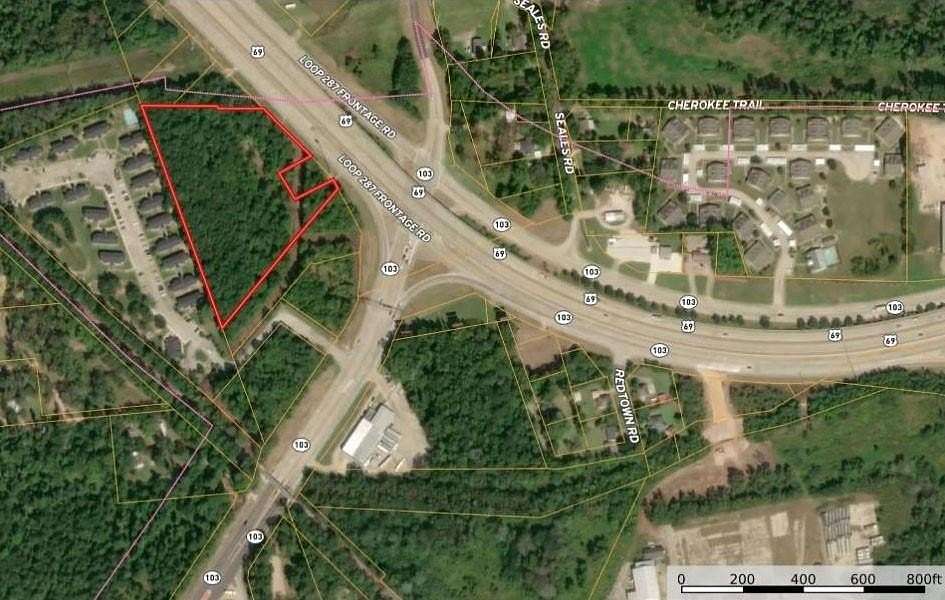 5.53 Acres of Mixed-Use Land for Sale in Lufkin, Texas