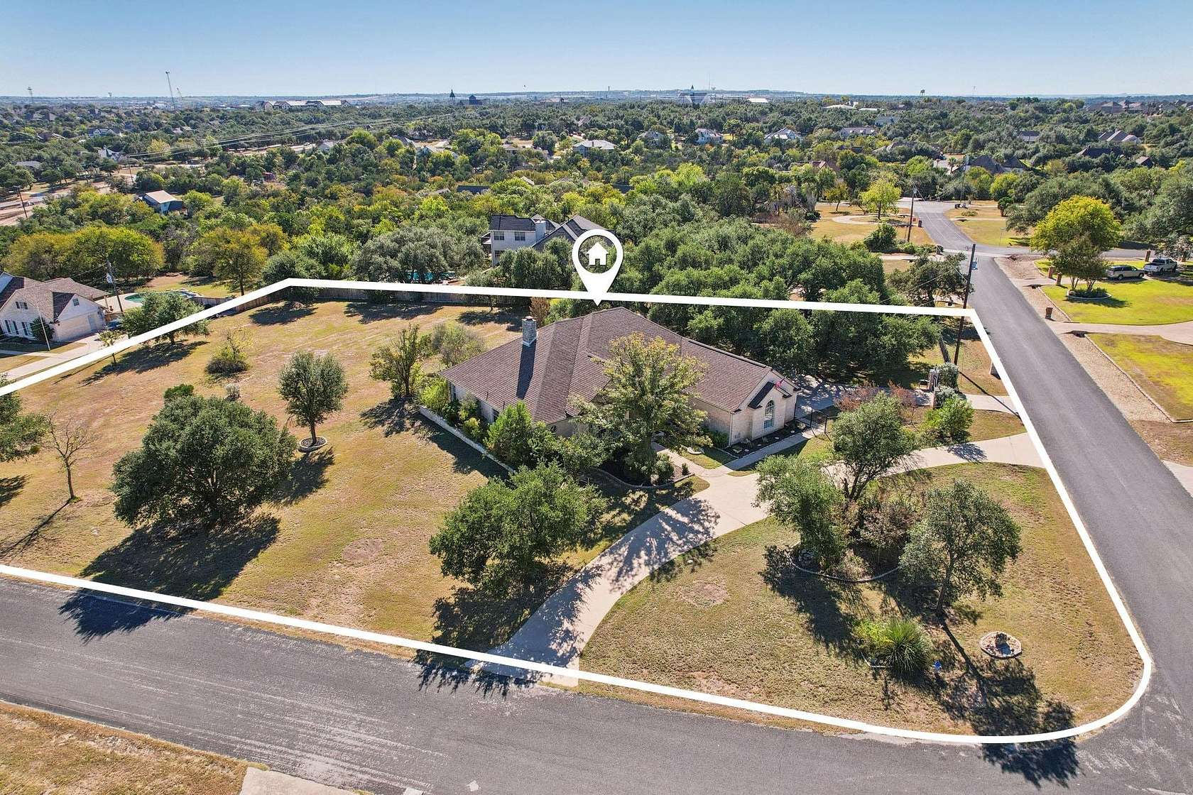 1.5 Acres of Residential Land with Home for Sale in Georgetown, Texas