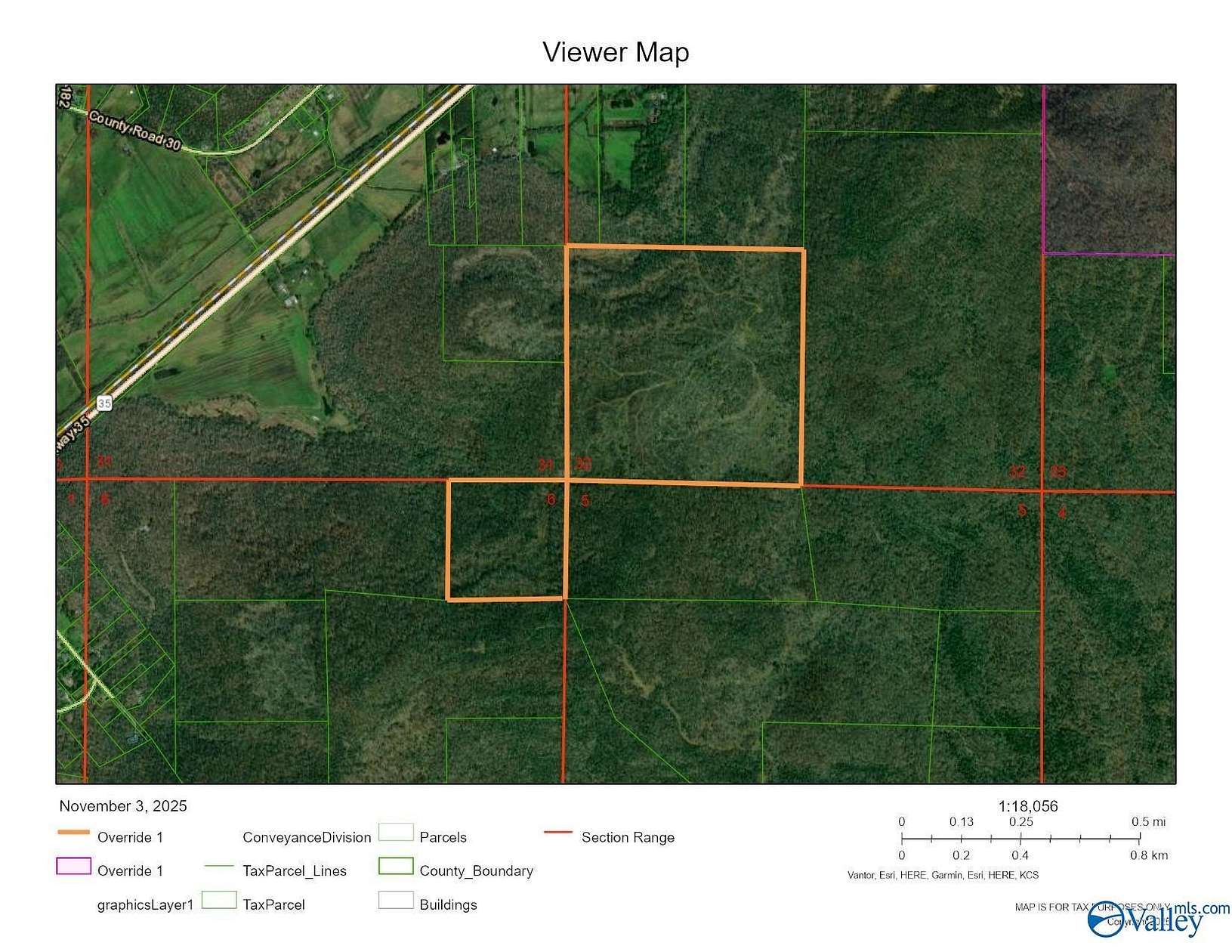 200 Acres of Recreational Land for Sale in Woodville, Alabama