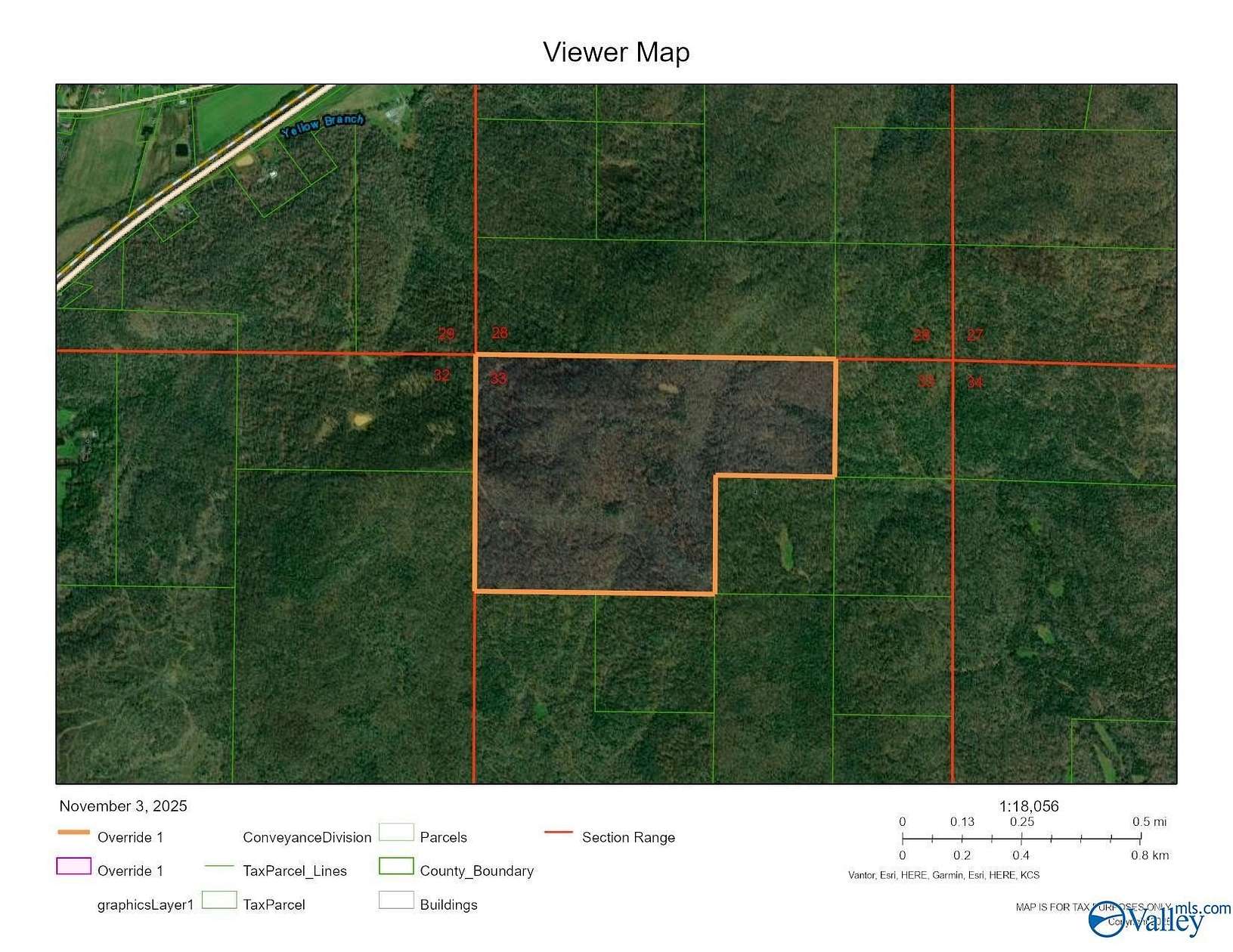 200 Acres of Recreational & Residential Land for Sale in Woodville, Alabama