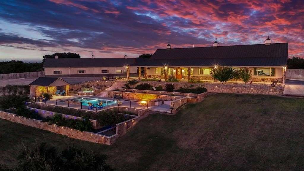 110 Acres of Agricultural Land with Home for Sale in Bluff Dale, Texas