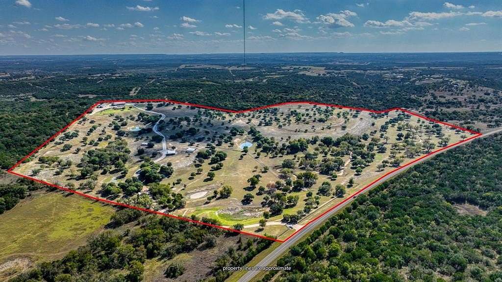110 Acres of Agricultural Land with Home for Sale in Bluff Dale, Texas