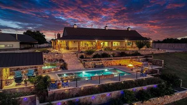 110 Acres of Agricultural Land with Home for Sale in Bluff Dale, Texas