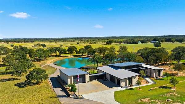 6 Acres of Residential Land with Home for Sale in Millsap, Texas