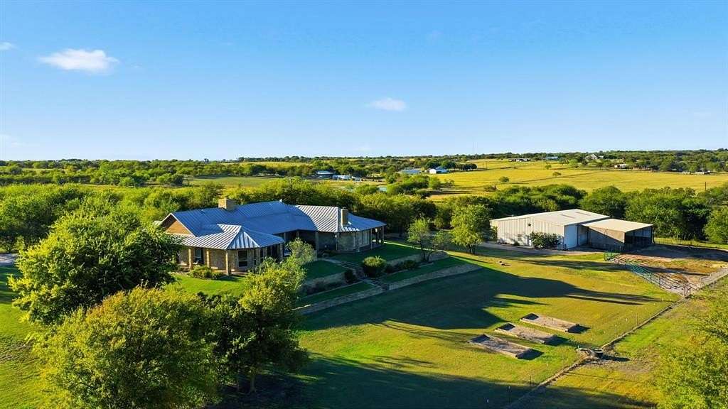 10 Acres of Land with Home for Sale in Weatherford, Texas