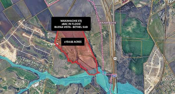 155 Acres of Land for Sale in Waxahachie, Texas