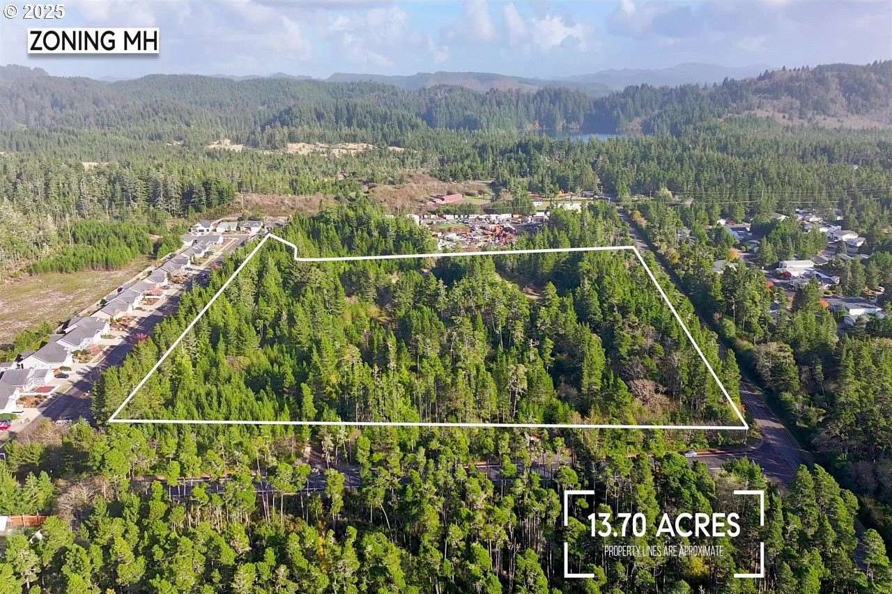 13.5 Acres of Land for Sale in Florence, Oregon