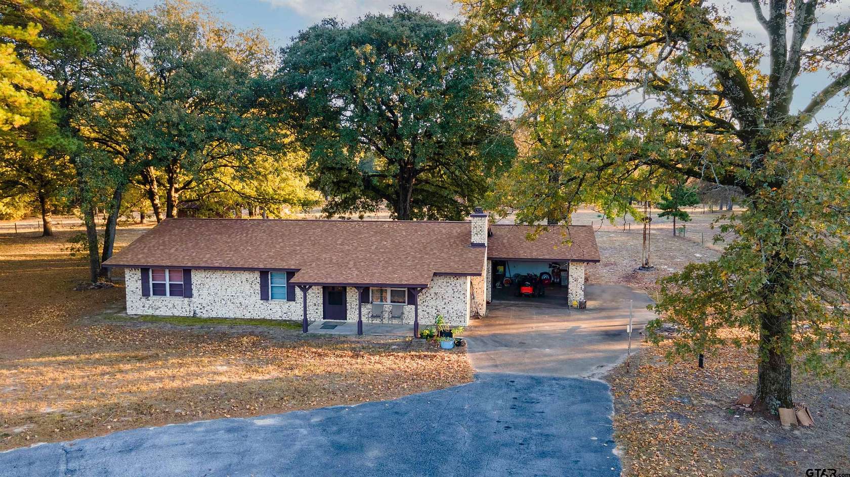 25 Acres of Land with Home for Sale in Quitman, Texas