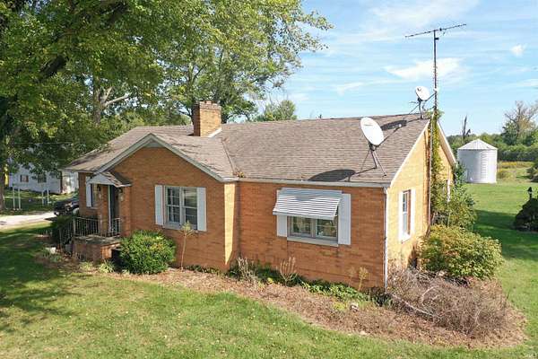 98.1 Acres of Agricultural Land with Home for Auction in Seymour, Indiana