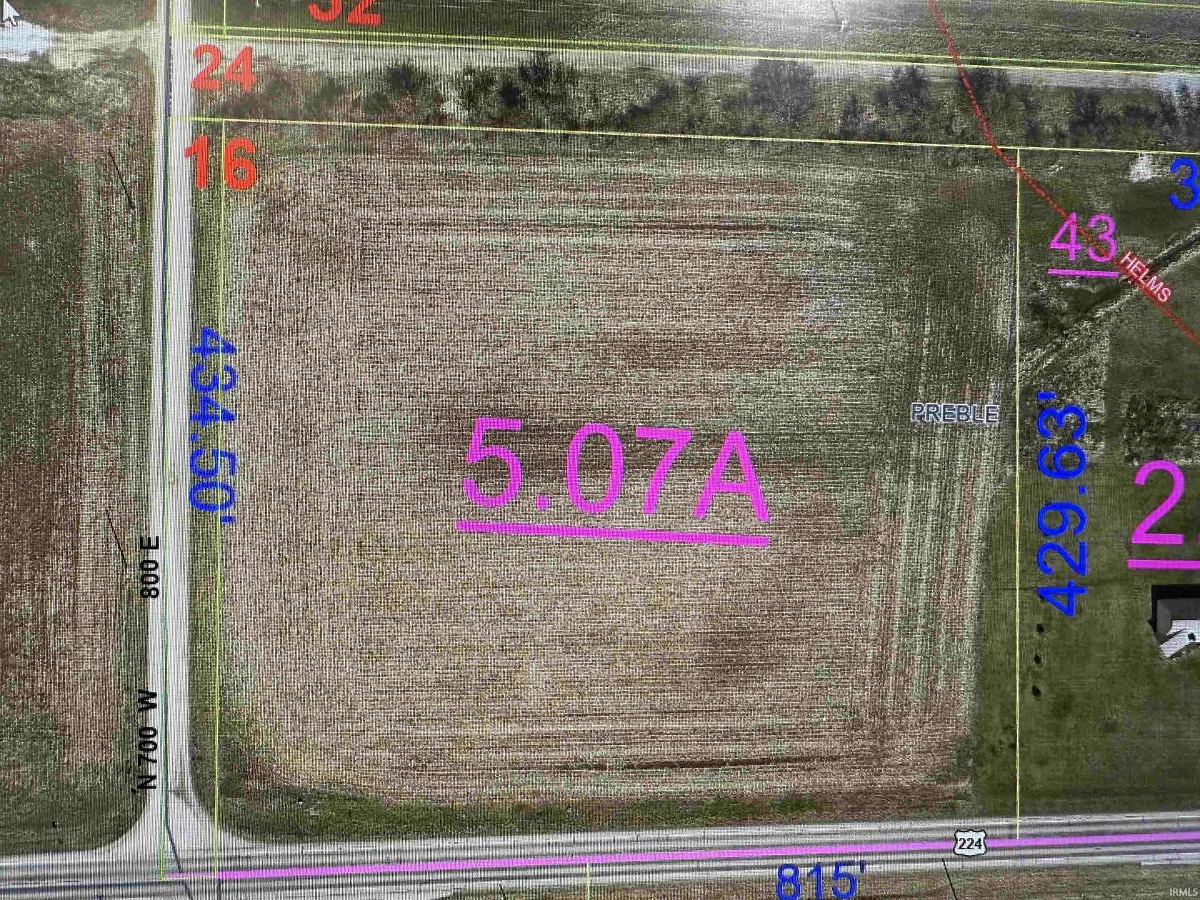 5 Acres of Agricultural Land for Sale in Decatur, Indiana