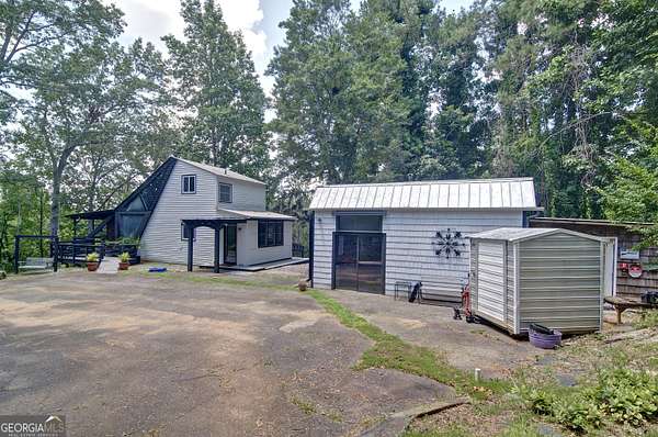 5 Acres of Residential Land with Home for Sale in Dawsonville, Georgia