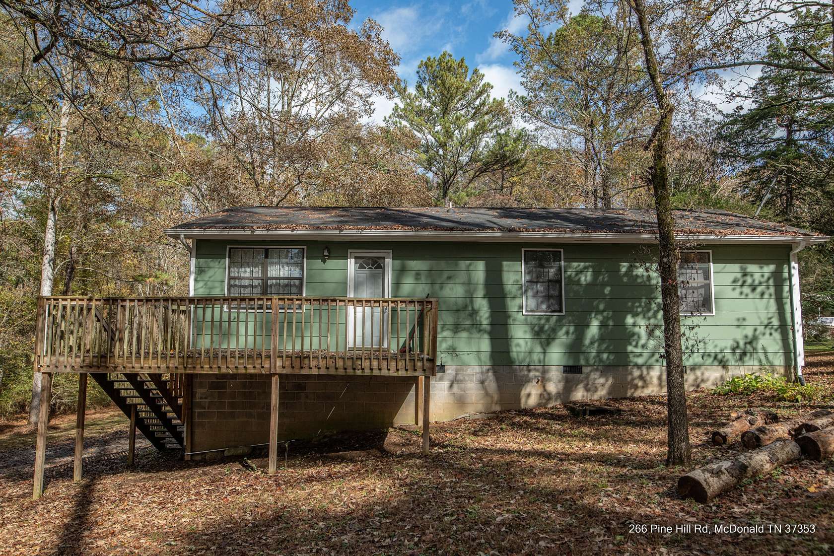 2 Acres of Residential Land with Home for Sale in McDonald, Tennessee