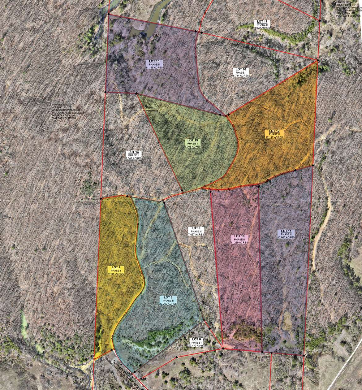 11.2 Acres of Recreational Land for Auction in Sunbright, Tennessee