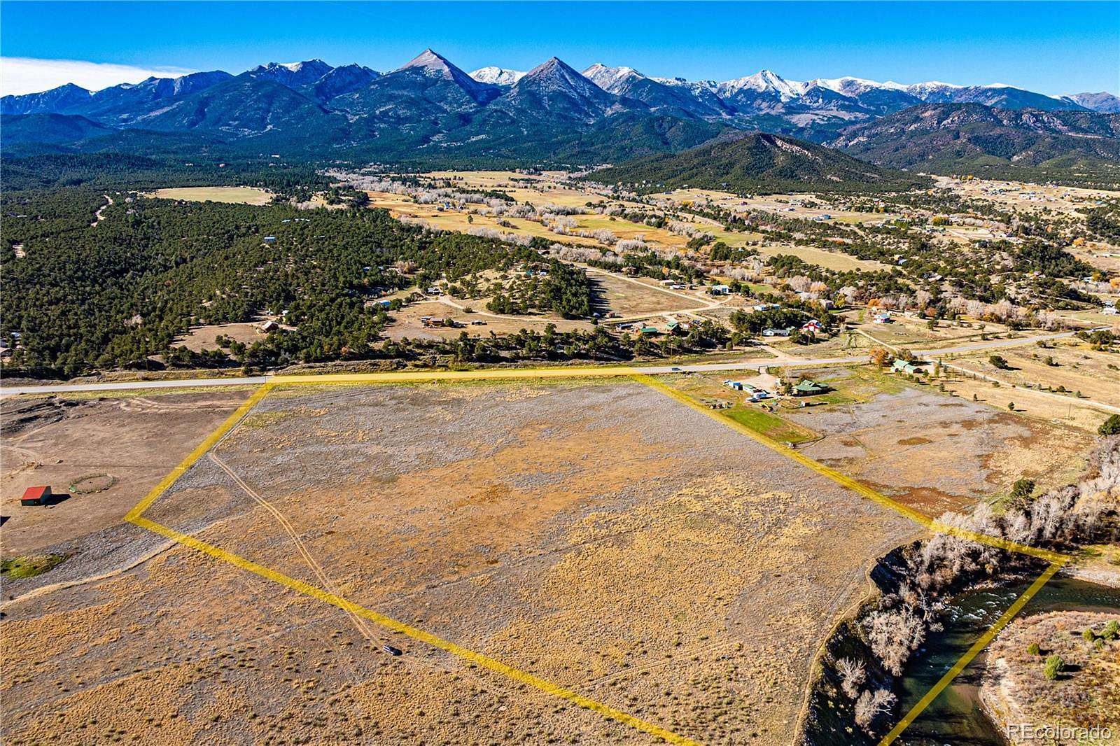 21 Acres of Recreational & Residential Land for Sale in Howard, Colorado