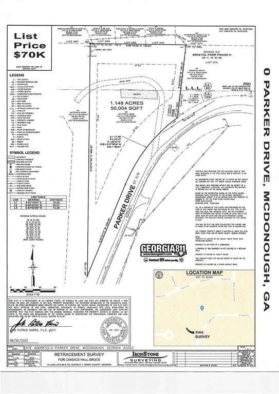 1.15 Acres of Residential Land for Sale in McDonough, Georgia