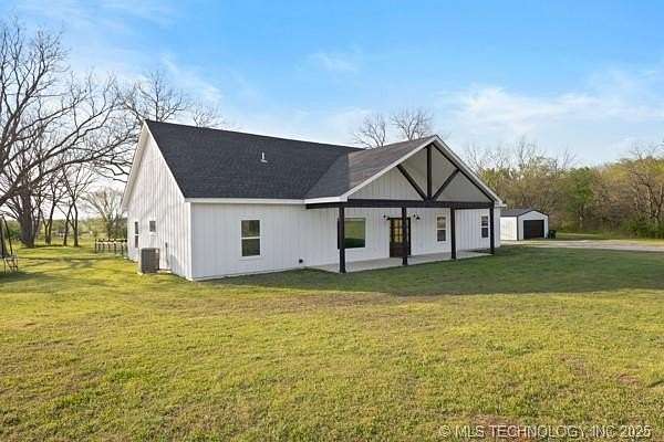10.6 Acres of Land with Home for Sale in Stonewall, Oklahoma