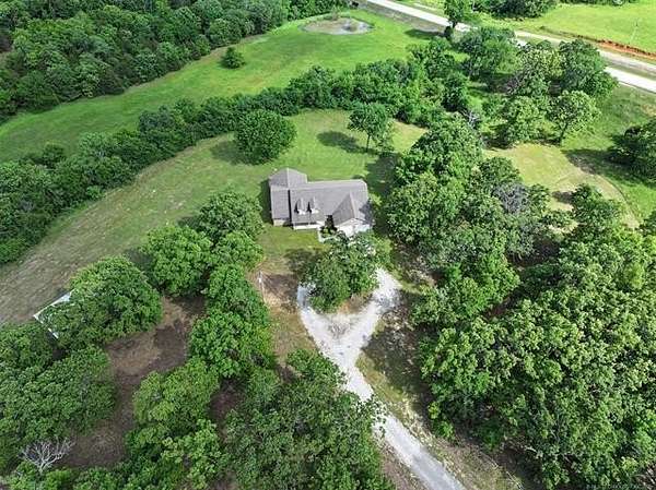 13.5 Acres of Land with Home for Sale in Vian, Oklahoma