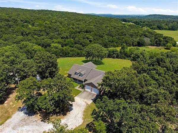 5 Acres of Land with Home for Sale in Vian, Oklahoma